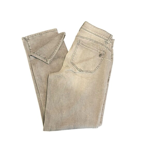 Democracy “Ab-solution” Women's Sz 10 Gray Denim Booty Lift Straight Leg Jeans - Picture 2 of 14